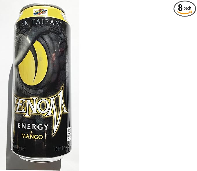 Venom Energy - Killer Taipan Mango In 16 Ounce Can (Case of 8)