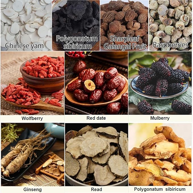 Six Treasure Kidney Cleansing Tea - Ginseng &amp Chinese Herbal Tea for Kidney Care (2 Boxes/40 Bags)