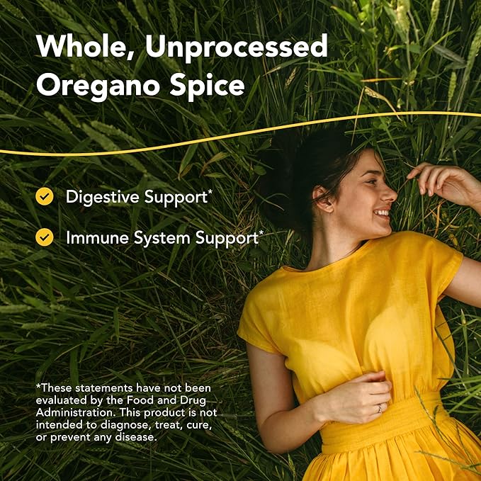 NORTH AMERICAN HERB &amp SPICE OregaMax - 90 Vegi Caps - Pack of 3 - Healthy Digestive &amp Immune Support - Oreganol P73 Oregano Oil Supplement with Garlic &amp Onion - Non-GMO - 270 Total Serving