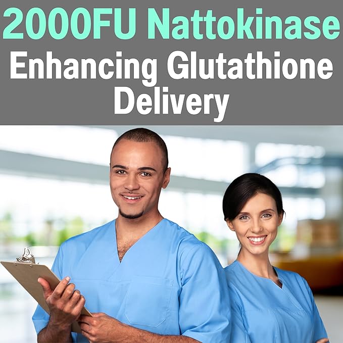 SHIZAM 600mg NAC 2000 FU 100mg Nattokinase &amp 400mg Reduced L Glutathione Gummies N-Acetyl Cysteine Capsule Powder Pill Liquid Supplement/Supplements Alt Organic N Acetylcysteine 1000mg 4000 600