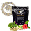 Luna Lullaby Sleep Tea Organic Loose Leaf Herbal Tea – Calming Relaxing Bedtime Tea – Chamomile Valerian Root Peppermint – 4 oz Resealable Bag (Makes 50 Cups) – The Elegant Elephant
