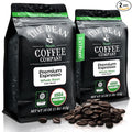 The Bean Organic Coffee Company Premium Espresso Dark Roast Whole Bean Coffee 16-Ounce Bags (Pack of 2)