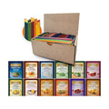 Twinings 48 Tea Bags Herbal Variety Pack – 12 Herbal Flavors with 20 Honey Sticks Perfect Tea Gift Set for Any Occasion