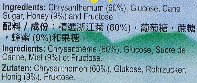 Gold Kili Instant Chrysanthemen Drink with Honey 10-Count Packets 6.3 Ounce (Pack of 4)