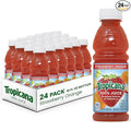 Tropicana 100% Orange Strawberry Juice�Single Serve 10 Fl Oz Bottles (Pack of 24) - Real Fruit Juice Vitamin C B &amp E Rich No Added Sugars No Artificial Flavors