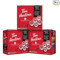 Tim Hortons Coffee Variety Pack Single-Serve K-Cup Pods Compatible with Keurig Brewers 90ct K-Cups Total Red