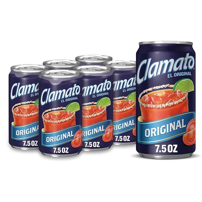 Tomato Cocktail by Clamato Original 7.5 Fl Oz 12 Count | SOHO