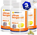 BergaMet Citrus Bergamot Supplement 170:1 Extract 1200mg per Serving 80% Polyphenols Italian Citrus Bergamot 180 Capsules 3 Months Made in the USA