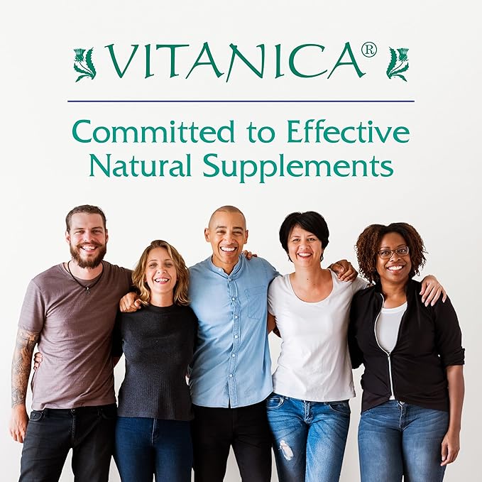 Vitanica Sleepblend Non Habit Forming Sleep Support Supplement with Melatonin Valerian Root Passionflower and Hops Vegan 60 Capsules