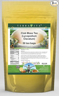 Club Moss Tea (Lycopodium Clavatum) (50 tea bags ZIN: 511745) - 3 Pack