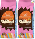 Crazy Cups Flavored Ground Coffee Pumpkin Spice Coffee For Brewing Flavored Hot or Iced Pumpkin Coffee 10oz (Pack of 2)