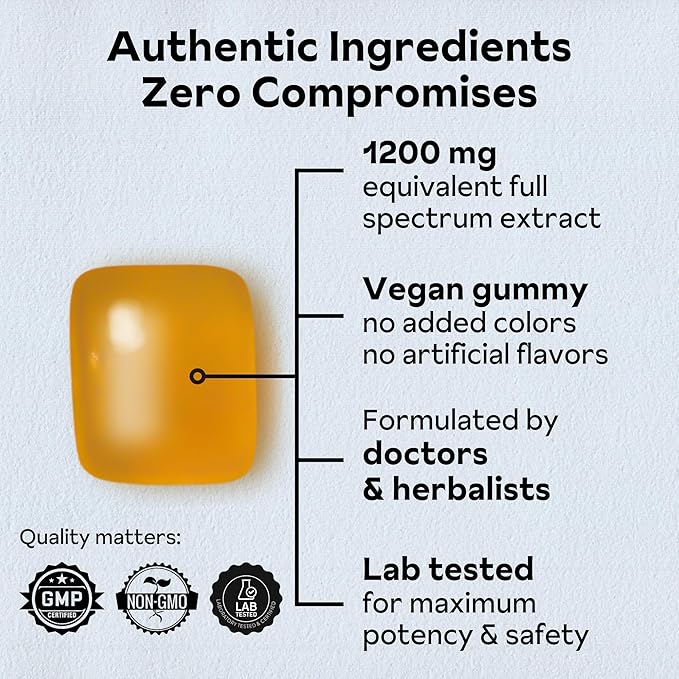 Jujube Seeds in Daily Gummies 300 mg Full-Spectrum Jujube Seeds Supports Relaxation &amp Restful Sleep 100% Plant Based Vegan &amp Gelatin Free Peach Flavored 45 Gummies