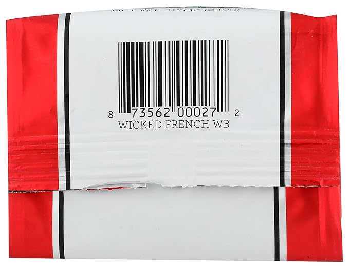Wicked Joe Coffee French Whole Bean 12 oz red