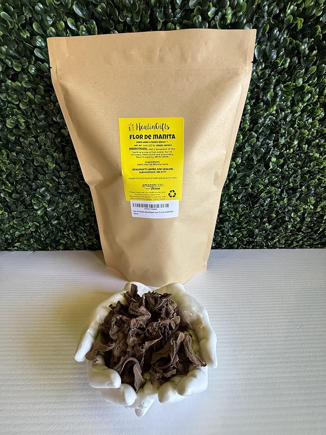 Flor De Manita dried flower herb 8 oz by HealinGifts