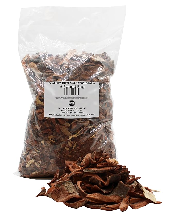 Naturejam Cuachalalate 5 Pounds Bag-Stomach Ulcer &amp Digestive Discomfort Help-100% Natural Wildcraft-No Processing aka Juliana Adstringens