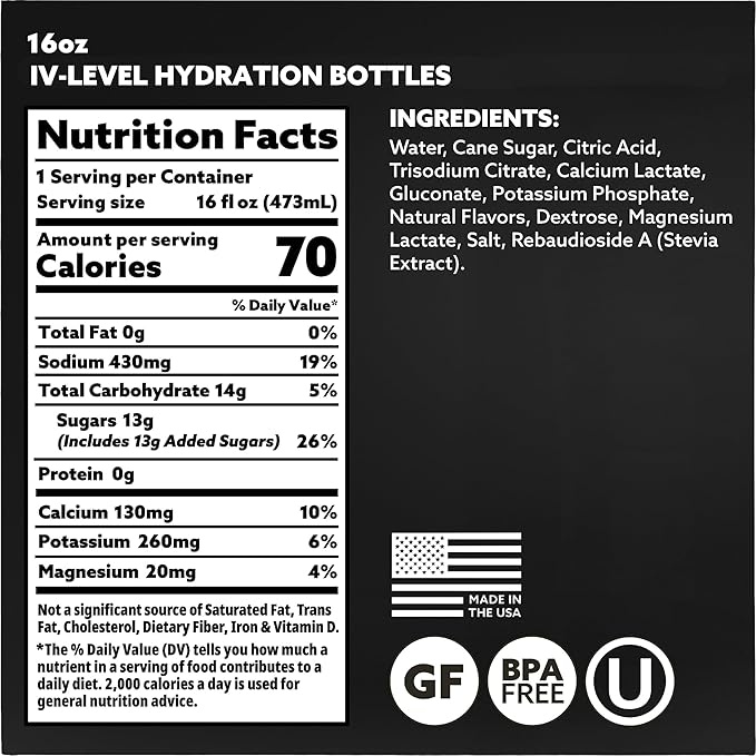 HOIST Premium Military Hydration Electrolyte Drink – Strawberry Lemonade &amp Blue Raspberry Twin-Pack (2×12-Pack) – IV-Level Electrolytes for Rapid Hydration &amp Performance