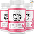 (3 Pack) Pink Salt Trick Capsules - Original PinkSalt Trick Supplement for Weight Energy &amp Metabolism - All Natural Advanced Support Formula Pills Reviews 180 Capsules for 3 Months