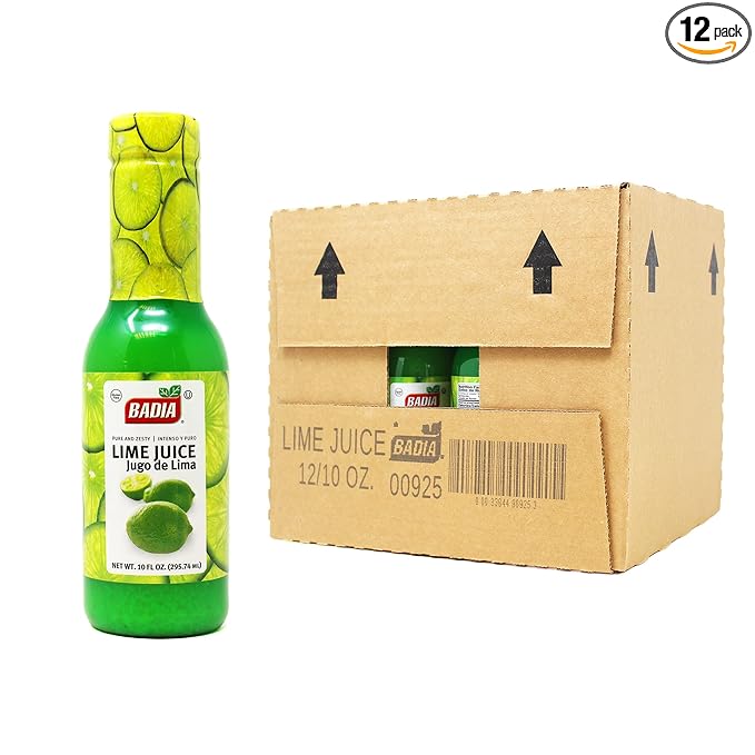 Badia Lime Juice 10 Ounce (Pack of 12)