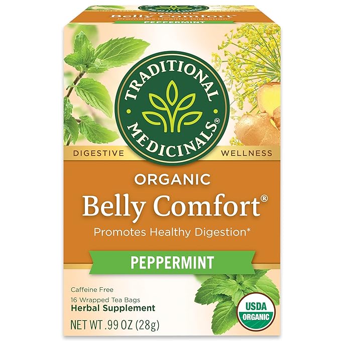 Pack of 4 x Traditional Medicinals Organic Eater's Digest Herbal Tea - 16 Tea