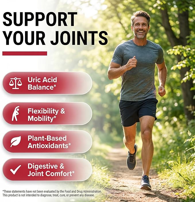 Clean Nutra Tart Cherry Gummies Uric Acid Flush Celery Milk Thistle Bromelain Vitamin C Magnesium Citrus Bergamot Ginger Stinging Nettle Leaf Chamomile Berberine Quercetin Support 60 Gummy Vitamins