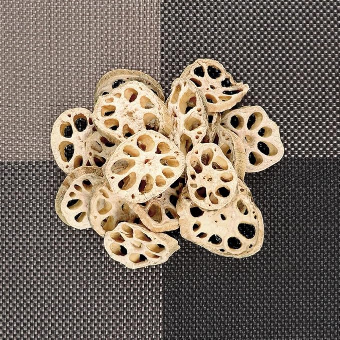 Organic Natural Pure Korean Lotus Root Dried Bulk Herbs -10.58 Ounce (300g)