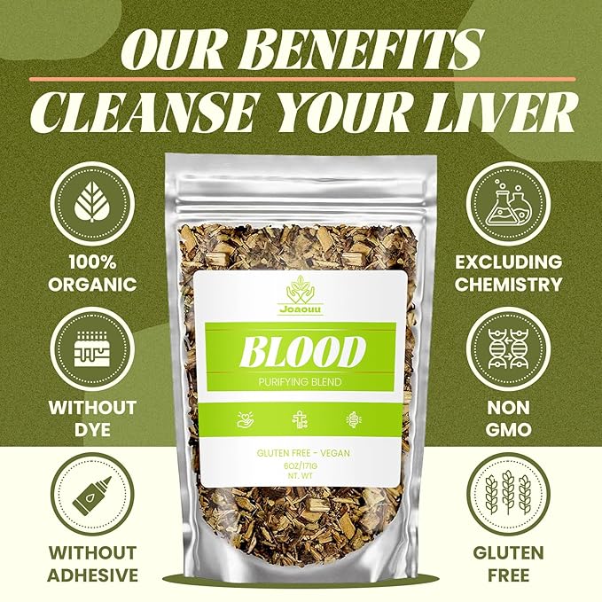 2Bag Blood Purifying Blend Tea All Natural Ingredients for Men Women