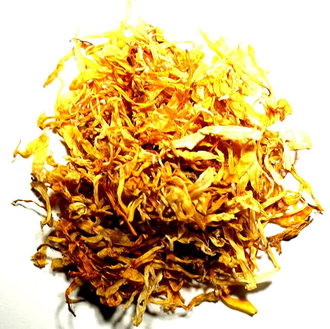 Nelson's Tea - Calendula (Calendula officinalis) - Marigold Petals - Cut &amp Sifted - 16 oz.