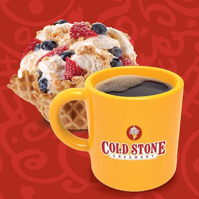 Cold Stone Creamery Beverages Cheesecake Fantasy Ice Cream Flavored Coffee Pods Compatible with K Cup Brewers Including 2.0 40 Count