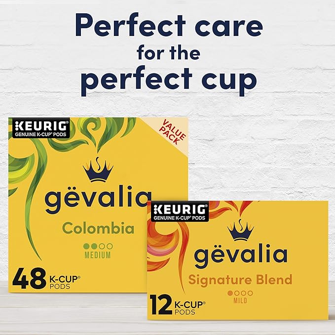 Gevalia Signature Blend Mild Light Roast K-Cup® Coffee Pods (72 Pods 6 Boxes of 12)