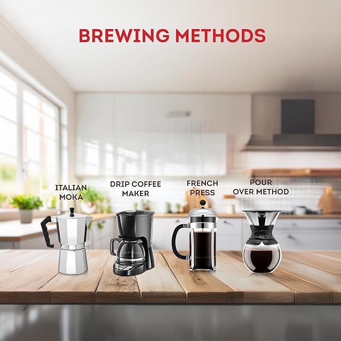 Café Santo Domingo 10 oz Can Ground Coffee Medium Roast - Product from the Dominican Republic (Pack of 4)