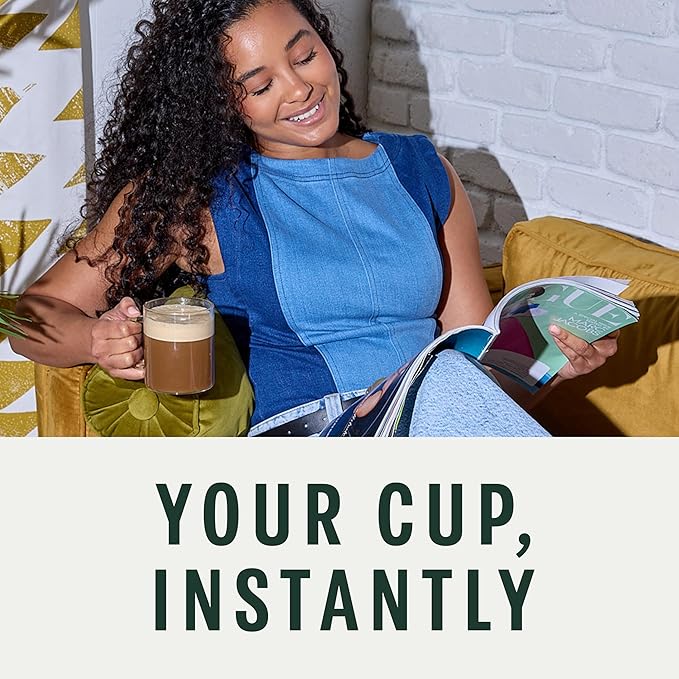 Starbucks VIA Instant Coffee Dark Roast Coffee Decaf Italian Roast Arabica Beans Single-Serve 1 Box (20 Packets)