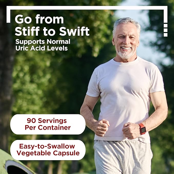 Tart Cherry Extract Capsules with Celery Seed Extract and Bilberry for Joint Support Muscle Recovery and Uric Acid Flush Support Made in The USA - 90 Tart Cherry Capsules