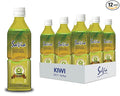 Savia - Kiwi Aloe Vera Drink Quality Aloe-Based Beverage Made with Real Aloe Pulp &amp Natural Delicious &amp Refreshing Vegetarian Gluten-Free Fat-Free (16.9oz 12-Pack)
