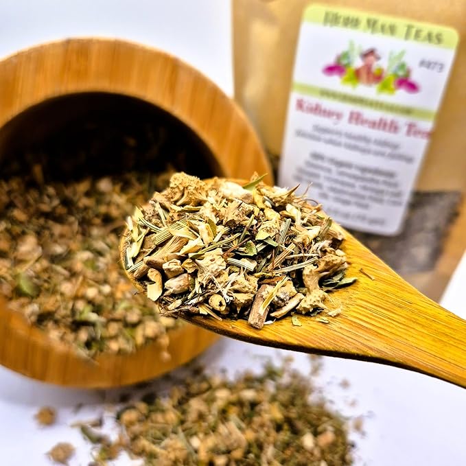 KIDNEY HEALTH TEA to improve your kidney function formulated by master herbalist Khabir - 100% organic non-GMO no addatives