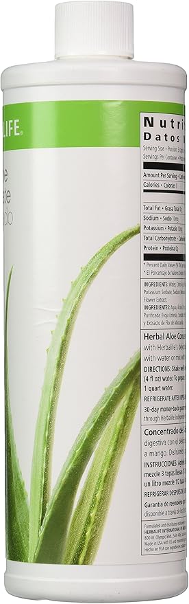 Herbalife Herbal Aloe Drink (Concentrate)16 oz - New Mango Flavor!