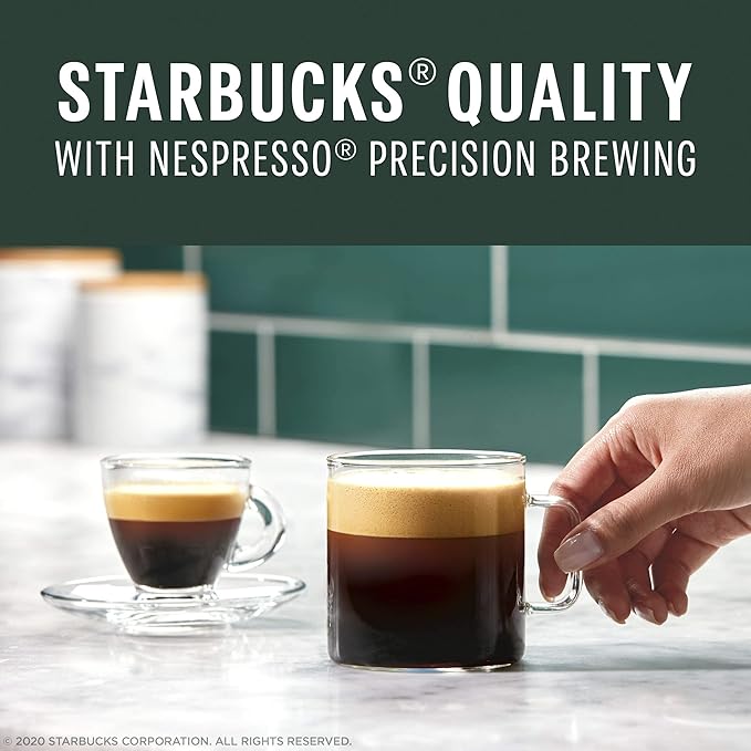 Starbucks by Nespresso Vertuo Dark Roast Variety Pack Coffee 32-count Coffee Pods Brews 7.8 oz.