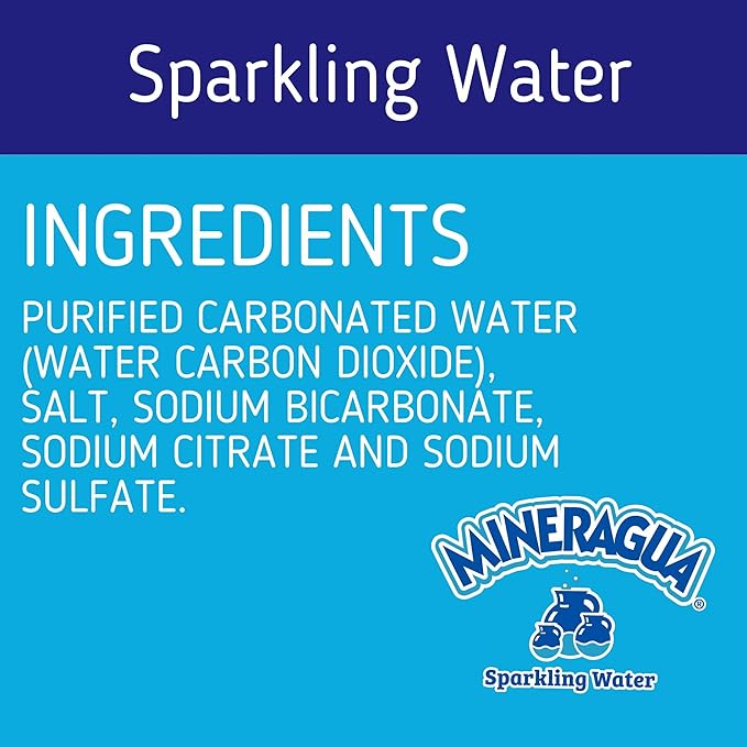 Jarritos Mineragua Sparkling Water 12.5floz (370mL) 6 Pack