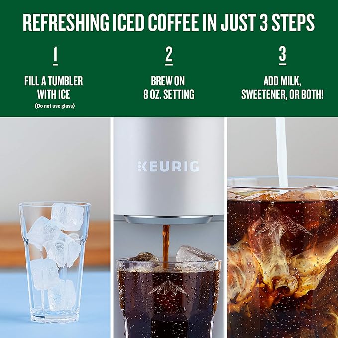 Green Mountain Coffee Roasters ICED Hazelnut Cream Single Serve Keurig K-Cup Pods Flavored Iced Coffee 60 Count (6 Packs of 10)