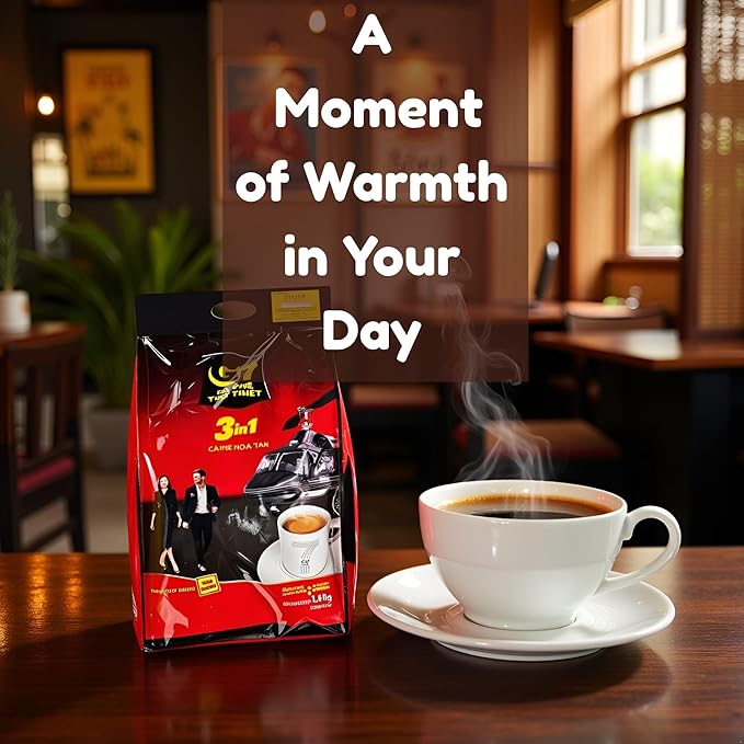 2 Pack Trung Nguyen G7 3-in-1 Instant Premium Vietnamese Coffee 100 Servings Sticks x16g Beverage Vietnam Origin (2 Pack)