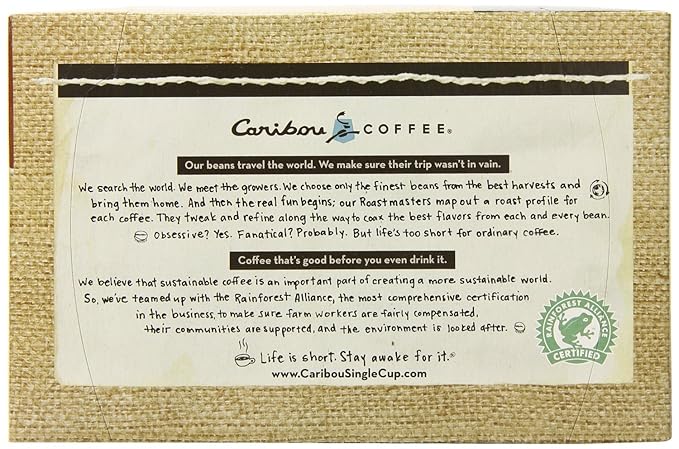 Keurig Caribou Coffee Mahogany K-Cup packs 48-Count