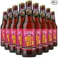 Saranac World Famous Hand-Crafted Root Beer 12 fl oz (12 Glass Bottles)