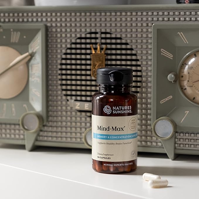 Nature's Sunshine Mind-Max 90 Capsules
