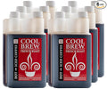 CoolBrew French Roast 6 Pack - 32 DRINKS PER BOTTLE - Fresh Cold Brew Liquid Concentrate - For Iced or Hot Coffee Unsweetened No Preservatives