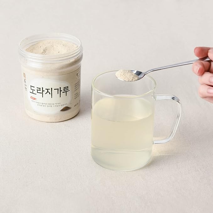 Korean 100% Pure Balloon Flower Bellflower Root Powder 180g / 6.3 oz Origin Korea 도라지가루(Pack of 1)