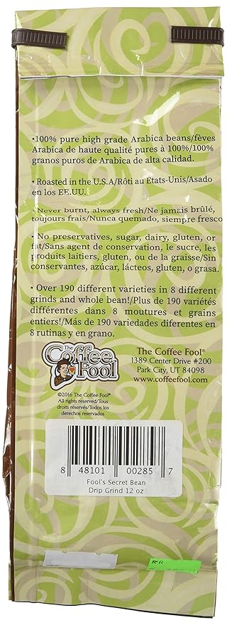 Coffee Fool's Secret Bean (Drip Grind)
