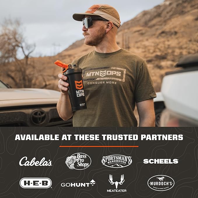 MTN OPS Ignite Energy Drink Powder Naturally Gluten Free &amp Sweetened with Monk Fruit Nitric Oxide Supplement Drink Mix Caffeine &amp Nootropic Sugar Free Drink Mix 45 Servings Citrus Italian
