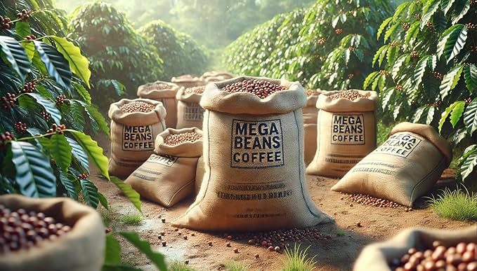 Unroasted Green Coffee Beans Mega Beans Coffee Specialty Grade Green Coffee Beans. (3 LB Colombia Supremo 3 Lb)
