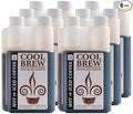 CoolBrew Chocolate Almond 6 Pack - 16 DRINKS PER BOTTLE - Fresh Cold Brew Liquid Concentrate - For Iced or Hot Coffee Unsweetened No Preservatives