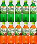 OKF Aloe Vera Original &amp Aloe Pomegranate Drink 16.9-ounce Bottles (Pack of 10)