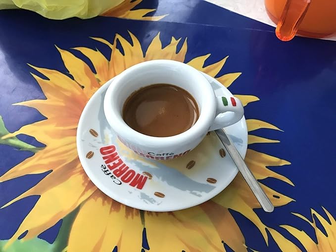 Espresso Bar roast CAFFE MORENO USA Premium Blend Whole Beans Made in Italy 🇮🇹 2.2 Pounds - 1 Kg. il Vero Espresso Napoletano.